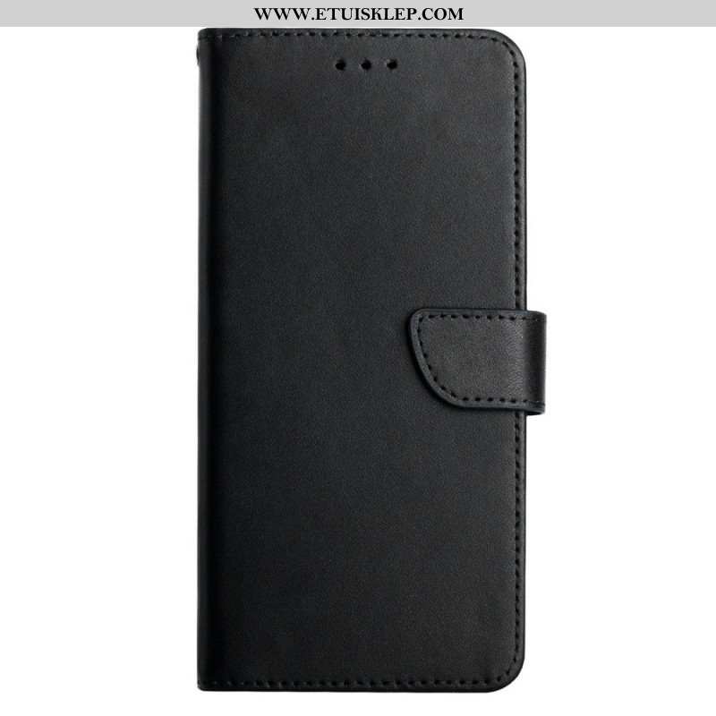 Etui Folio do Poco X4 GT Prawdziwa Skóra Nappa